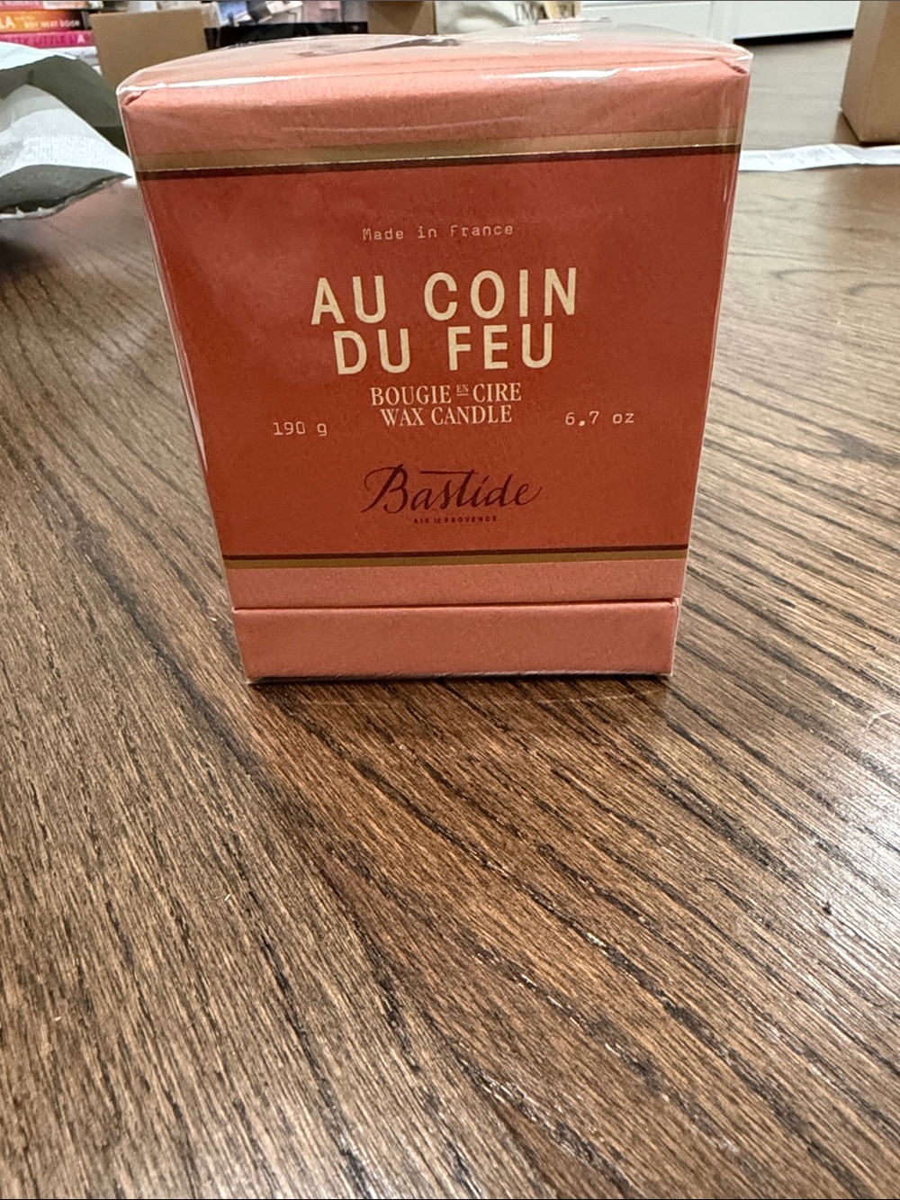 Bastide Au Coin Du Feu Wax Candle